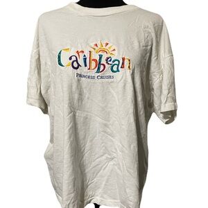Vintage Caribbean Cruises Tee | Size Large